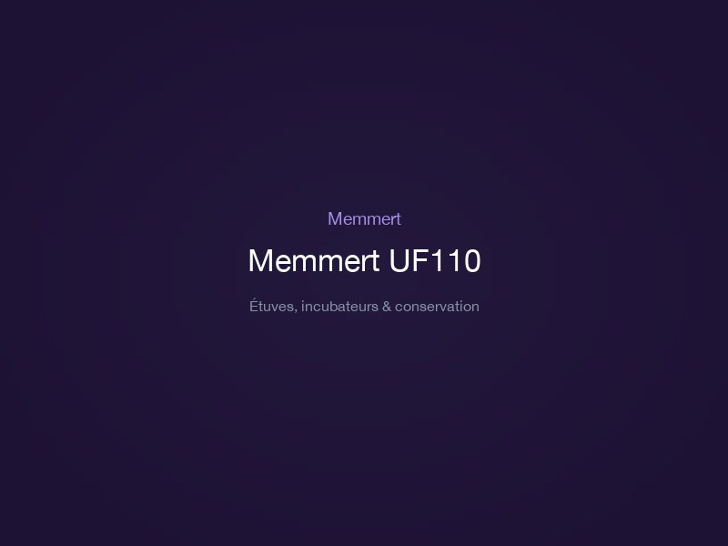 Memmert UF110