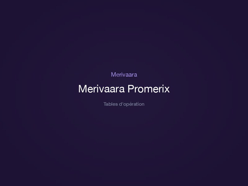 Merivaara Promerix
