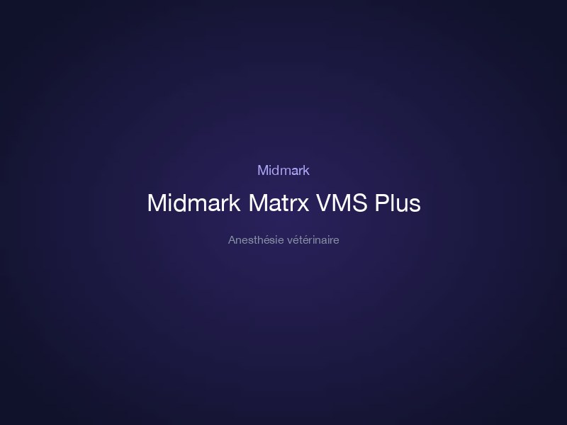 Midmark Matrx VMS Plus
