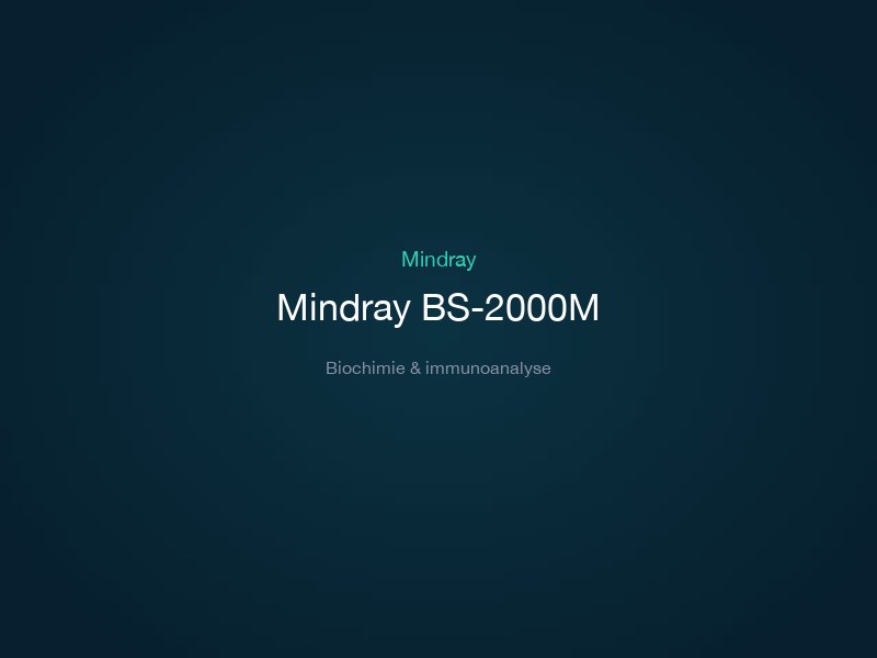 Mindray BS-2000M