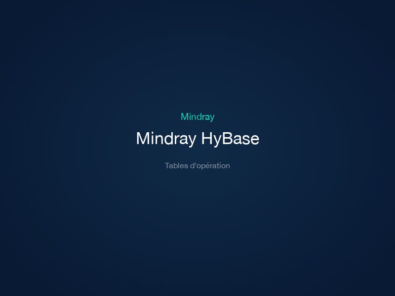 Mindray HyBase