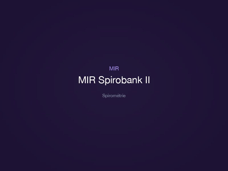 MIR Spirobank II