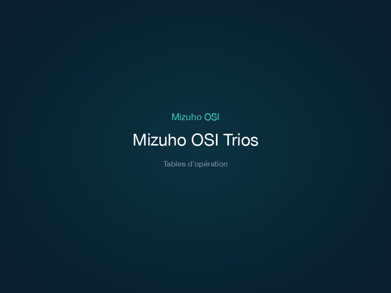 Mizuho OSI Trios