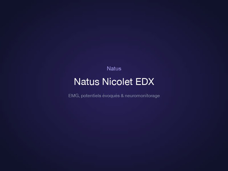 Natus Nicolet EDX