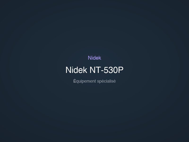 Nidek NT-530P
