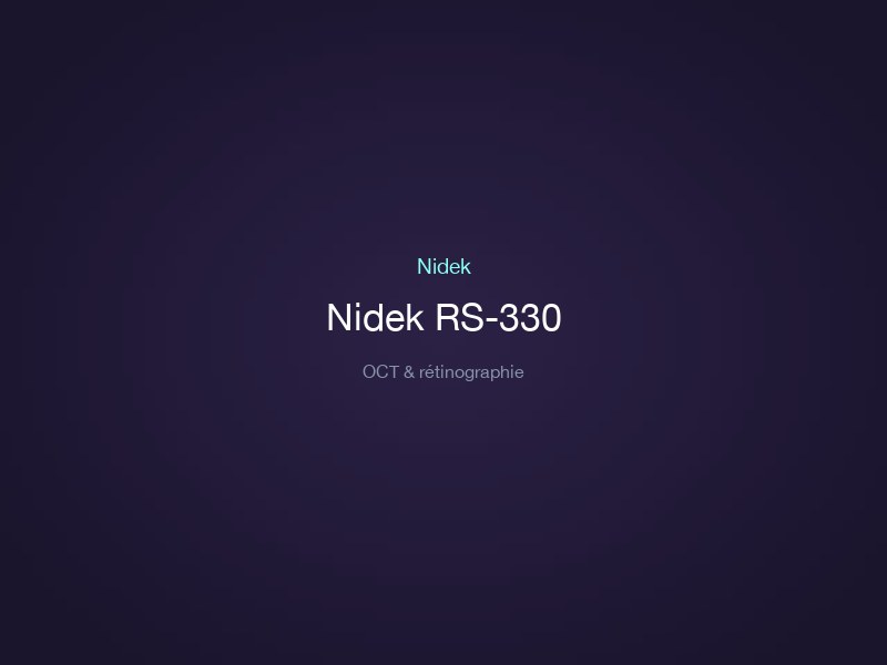 Nidek RS-330