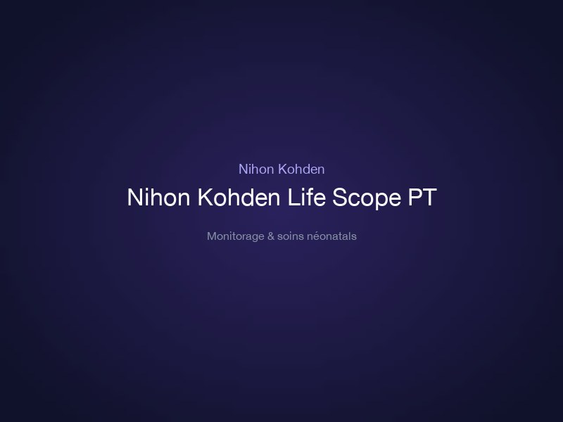 Nihon Kohden Life Scope PT