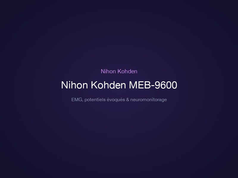Nihon Kohden MEB-9600