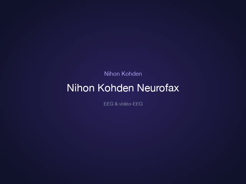 Nihon Kohden Neurofax