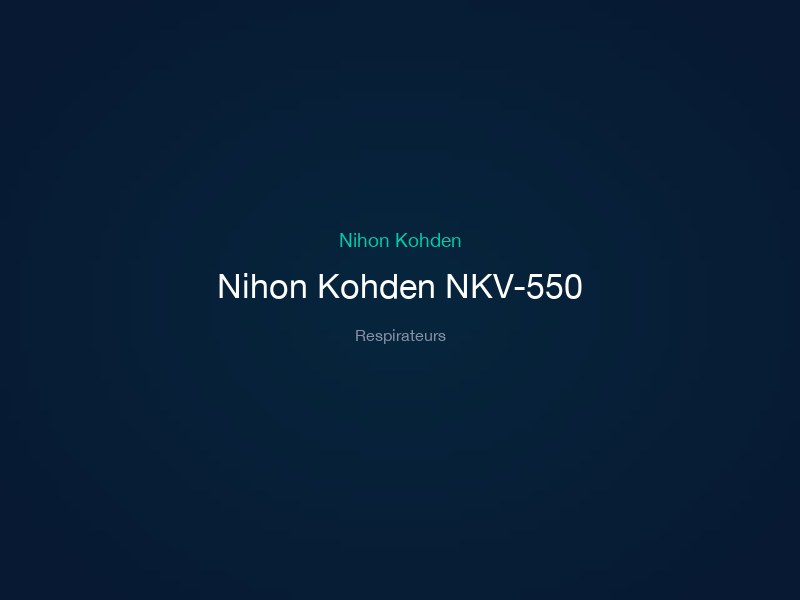 Nihon Kohden NKV-550