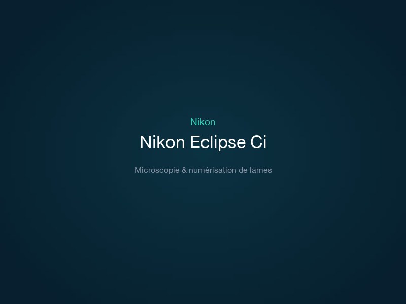 Nikon Eclipse Ci