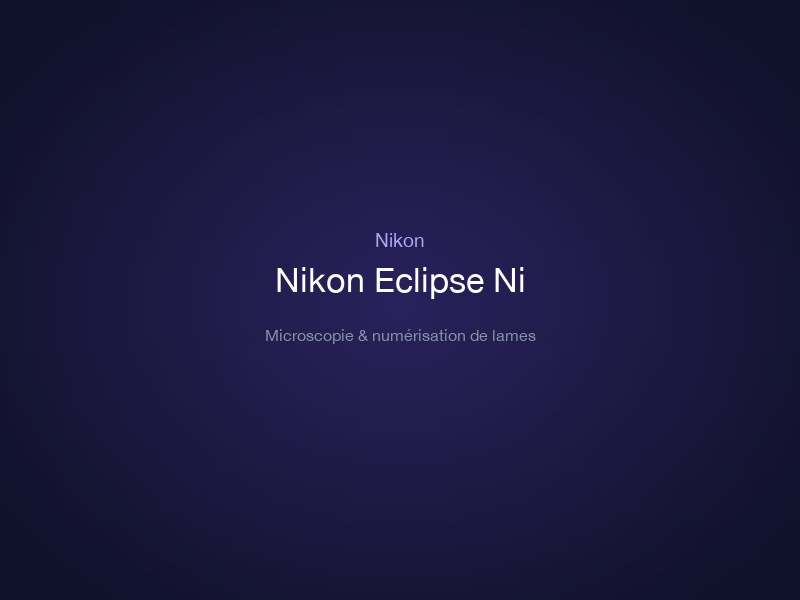 Nikon Eclipse Ni