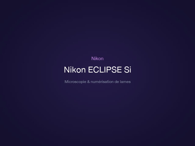 Nikon ECLIPSE Si
