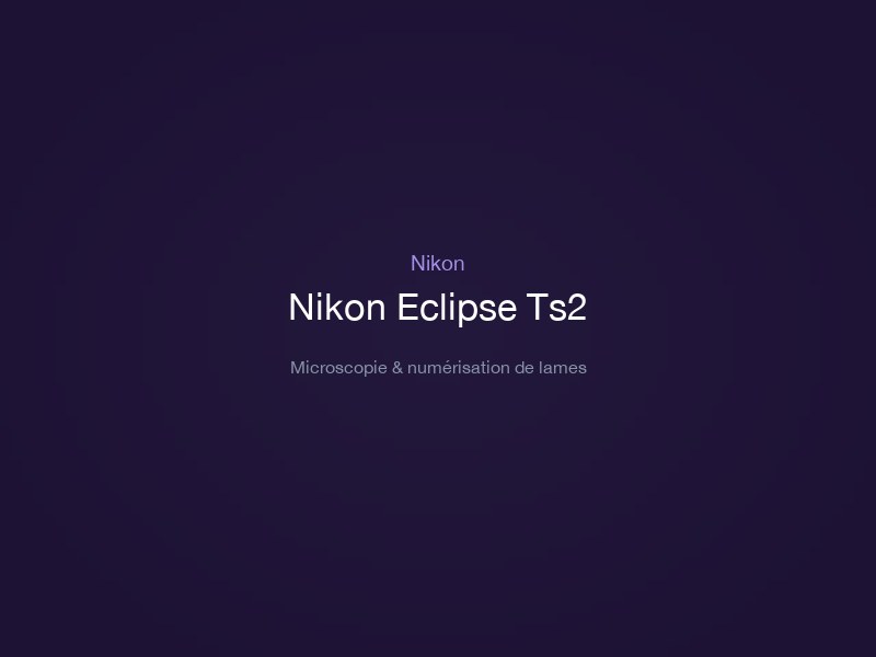 Nikon Eclipse Ts2