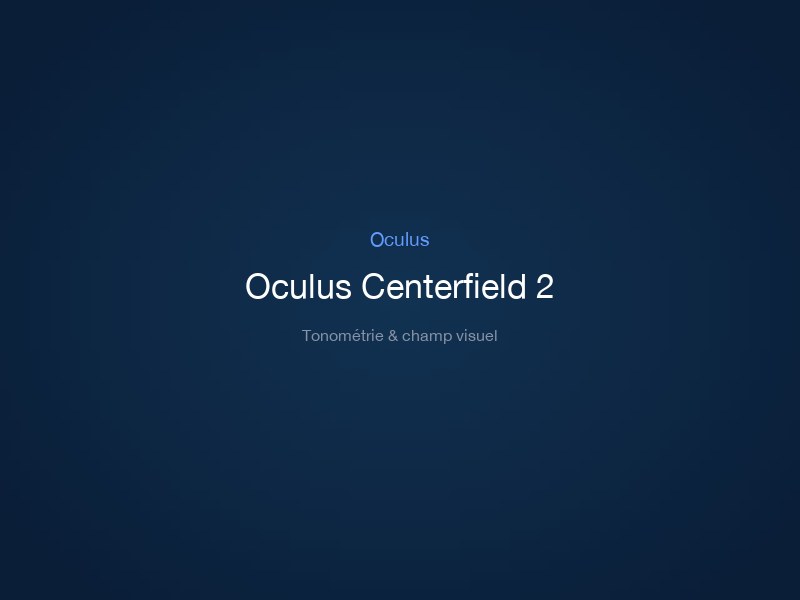 Oculus Centerfield 2