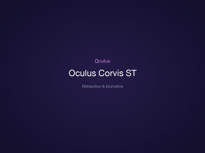 Oculus Corvis ST