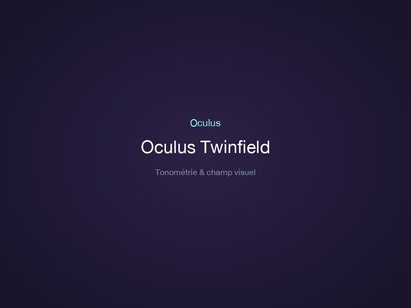 Oculus Twinfield