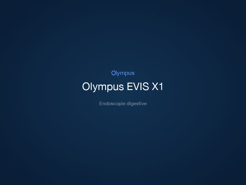 Olympus EVIS X1
