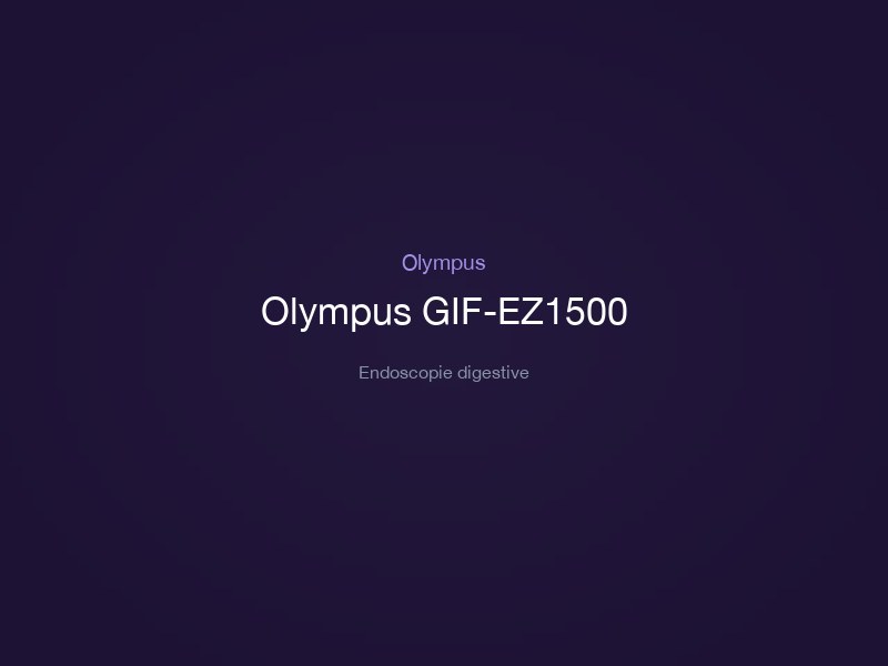 Olympus GIF-EZ1500