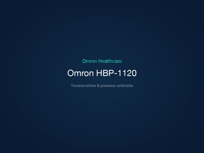Omron HBP-1120