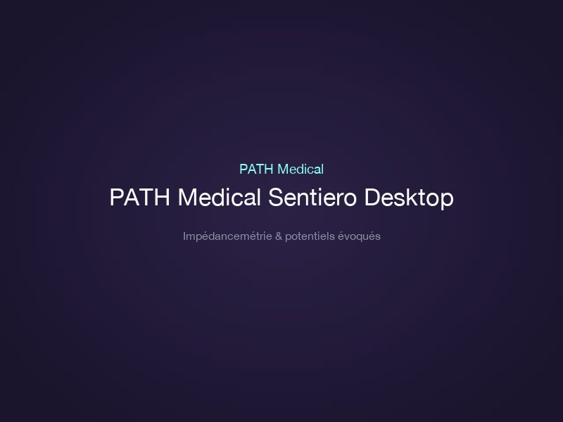 PATH Medical Sentiero Desktop