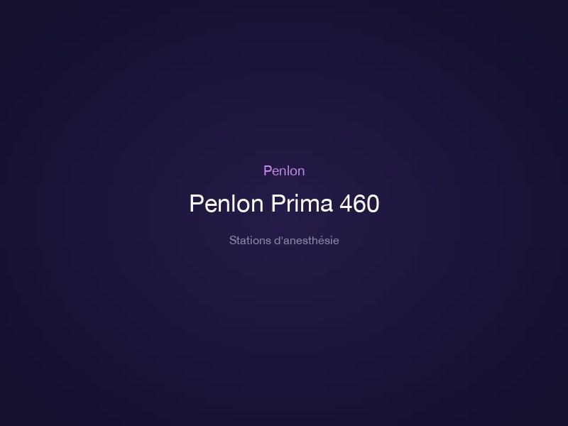 Penlon Prima 460