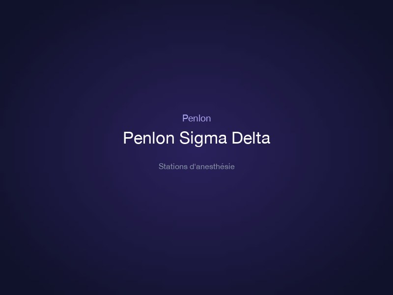 Penlon Sigma Delta