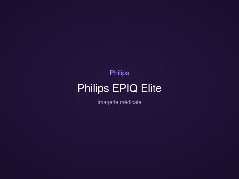Philips EPIQ Elite