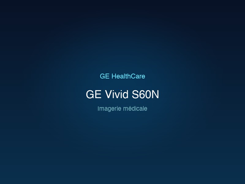 GE Vivid S60N