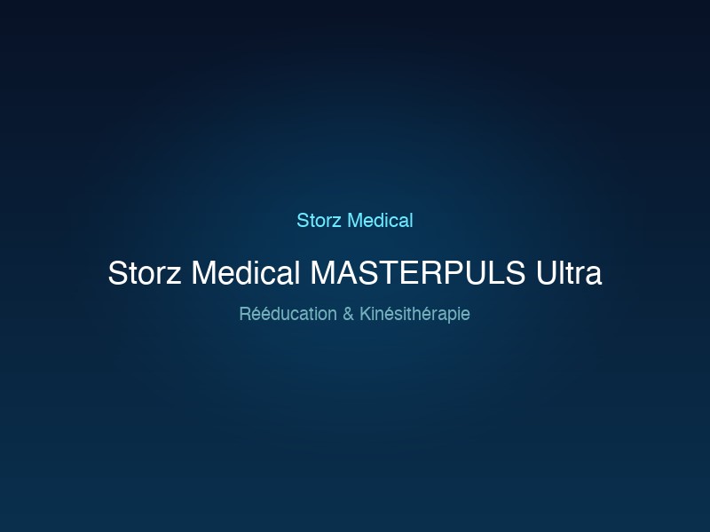 Storz Medical MASTERPULS Ultra