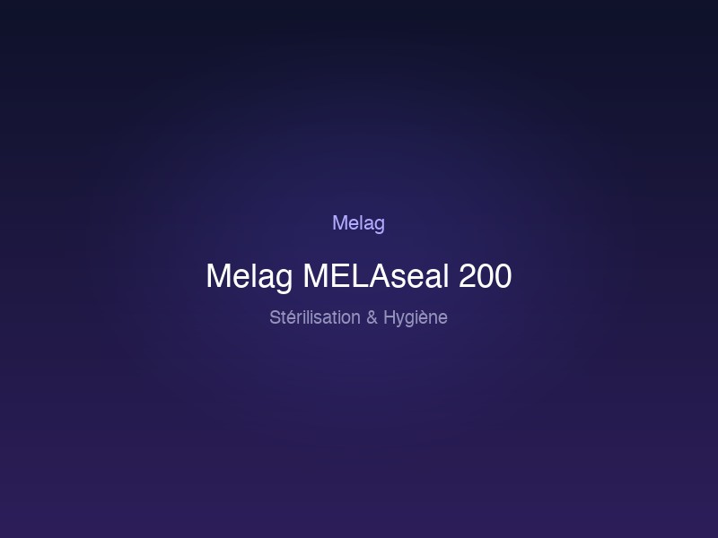 Melag MELAseal 200