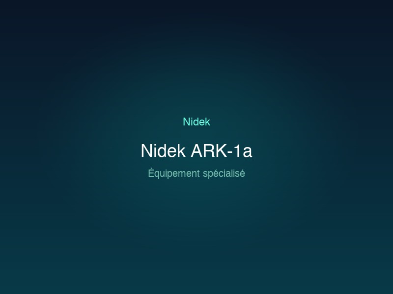 Nidek ARK-1a