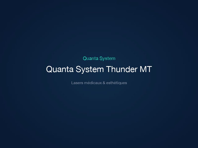 Quanta System Thunder MT