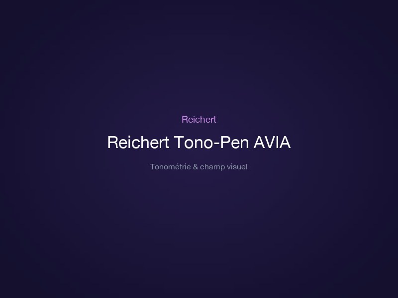 Reichert Tono-Pen AVIA
