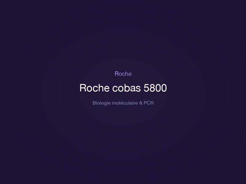 Roche cobas 5800
