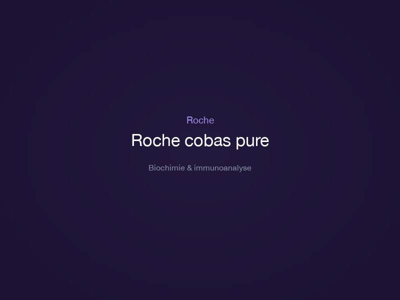 Roche cobas pure