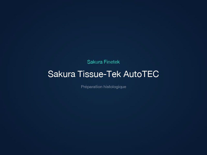 Sakura Tissue-Tek AutoTEC