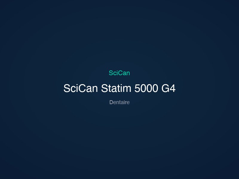 SciCan Statim 5000 G4