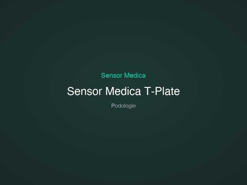 Sensor Medica T-Plate