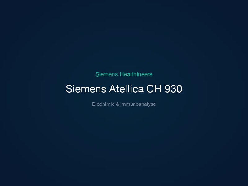 Siemens Atellica CH 930