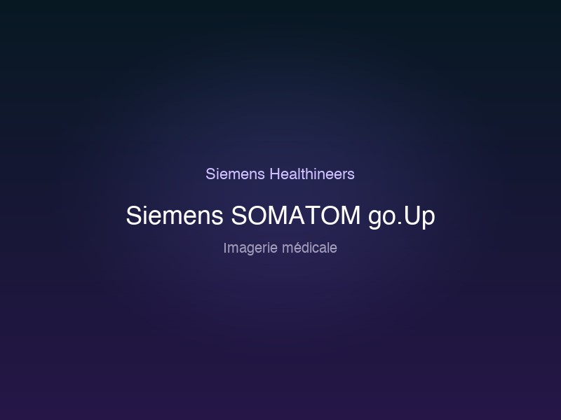 Siemens SOMATOM go.Up