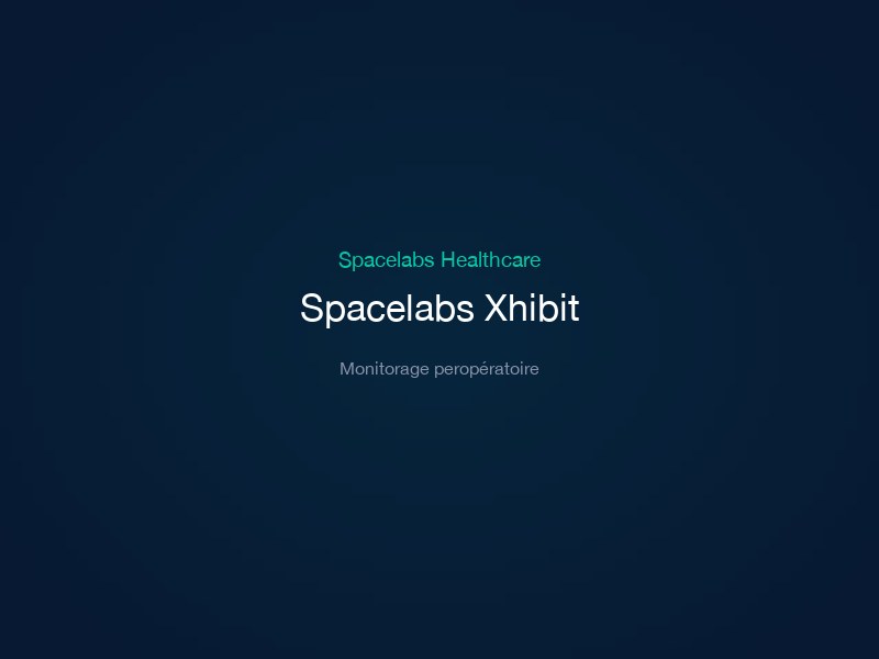 Spacelabs Xhibit