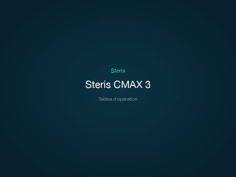 Steris CMAX 3
