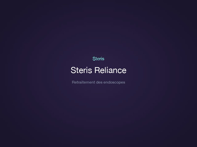 Steris Reliance