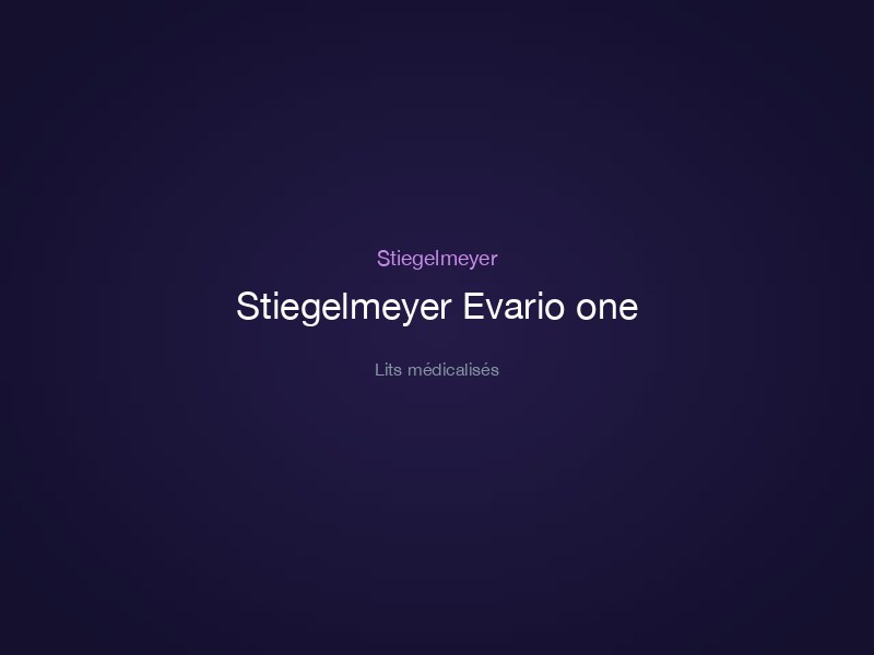 Stiegelmeyer Evario one