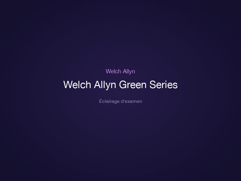 Welch Allyn Green Series