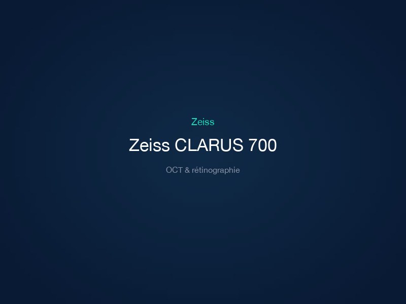 Zeiss CLARUS 700