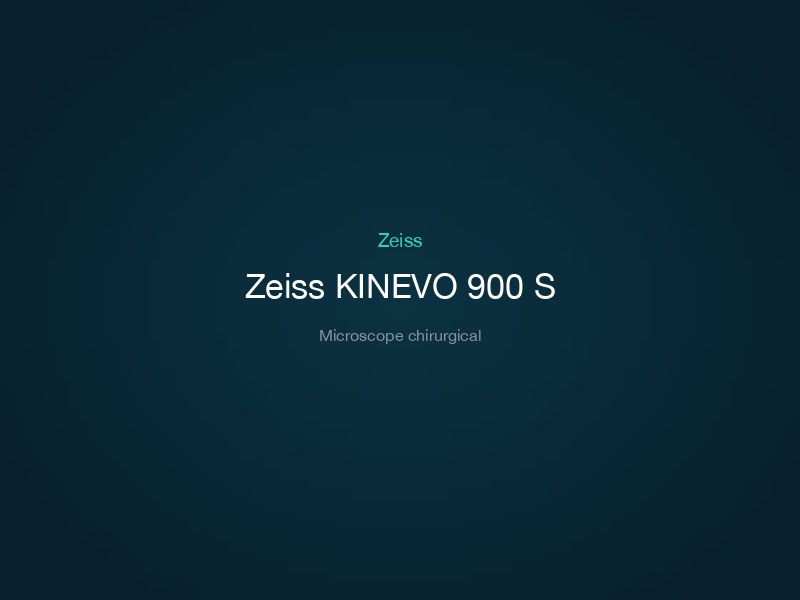 Zeiss KINEVO 900 S