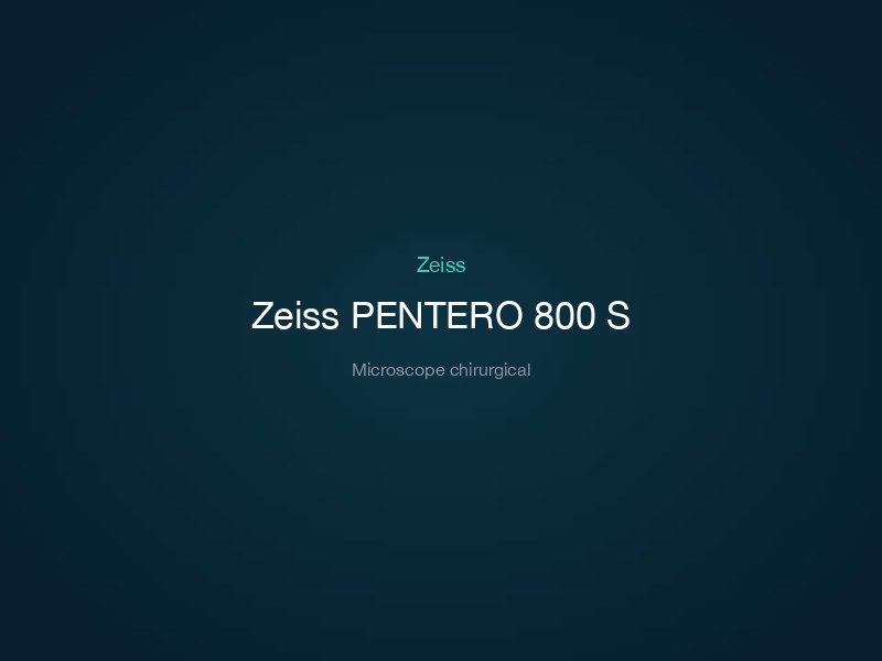 Zeiss PENTERO 800 S