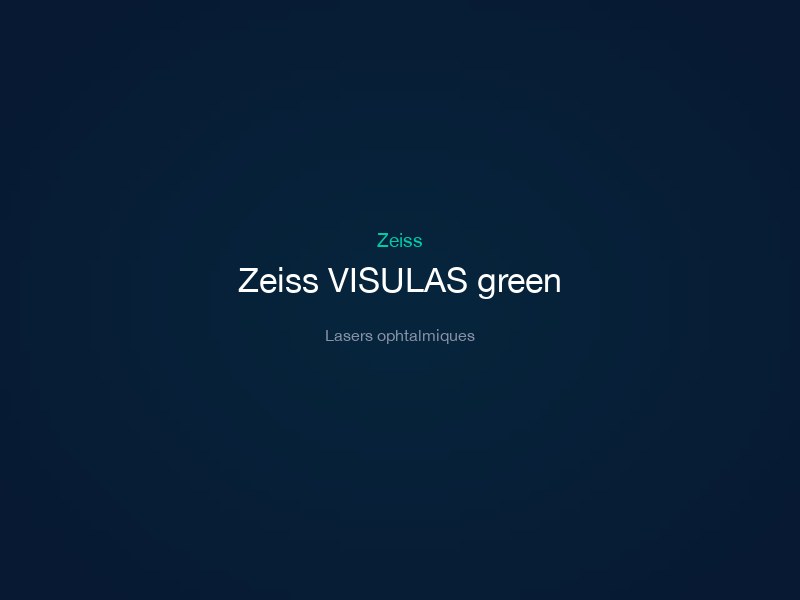 Zeiss VISULAS green